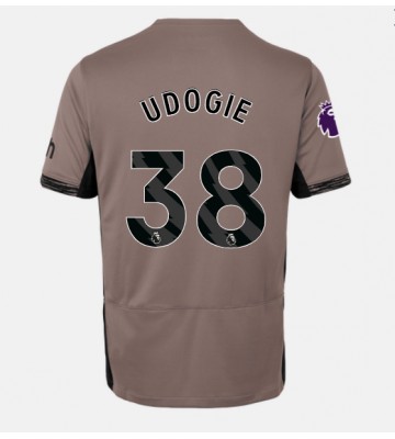 Tottenham Hotspur Destiny Udogie #38 Tredje trøje 2023-24 Kort ærmer